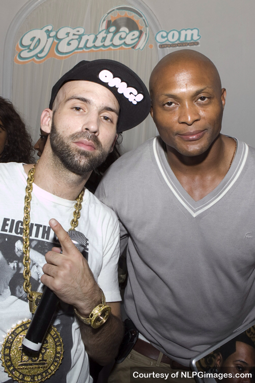 tbt @DJEntice and former NFL Player Eddie George pictured at the